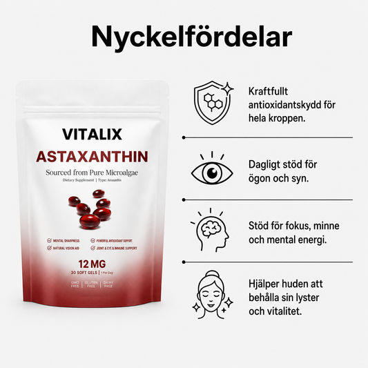 Vitalix™ Astaxantin 12mg