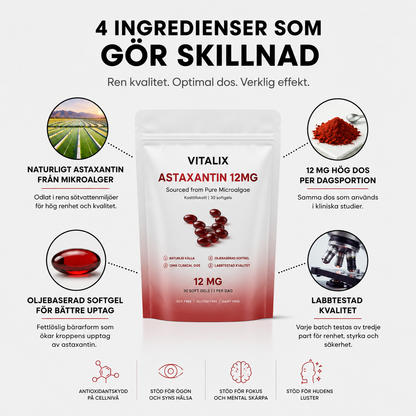Vitalix™ Astaxantin 12mg